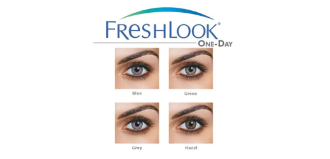 FRESHLOOK LENSES ONE DAY COLOR 10U PURE HAZEL