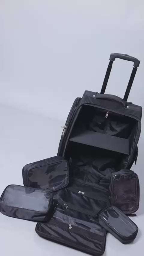 TROLLEY VANITY MAKEUP BAG KIT NO.03