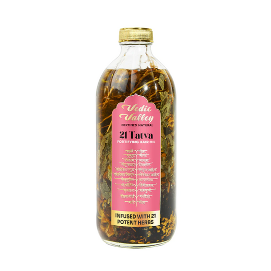 VEDIC VALLEY 21 Tatva Hair Fortifying Oilsondaryam is the leading name in the chain of cosmetics  in jaipur . , sondaryam  has been a pioneer in delivering top quality genuine products in all categories. AlSondaryam VEDIC VALLEY 21 Tatva Hair Fortifying Oil