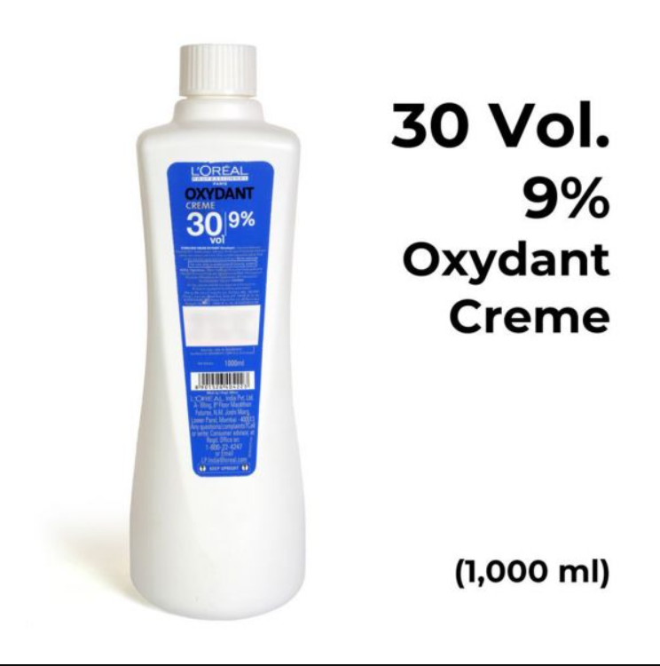 L'Oreal Professionnel Oxydant Crème 30 Vol. 9% Developer (1000ml)