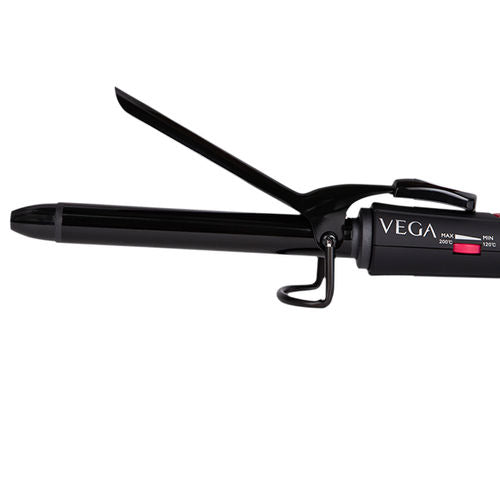 Vega Smooth Curl VHCH-03 Hair CurlerManufacturer/Brand warranty applicable. Kindly retain the original sondaryaminvoice copy to avail warranty service.
25mm barrel
Chrome Plates with ceramic coating, Sondaryam AppliancesVega Smooth Curl VHCH-03 Hair Curler