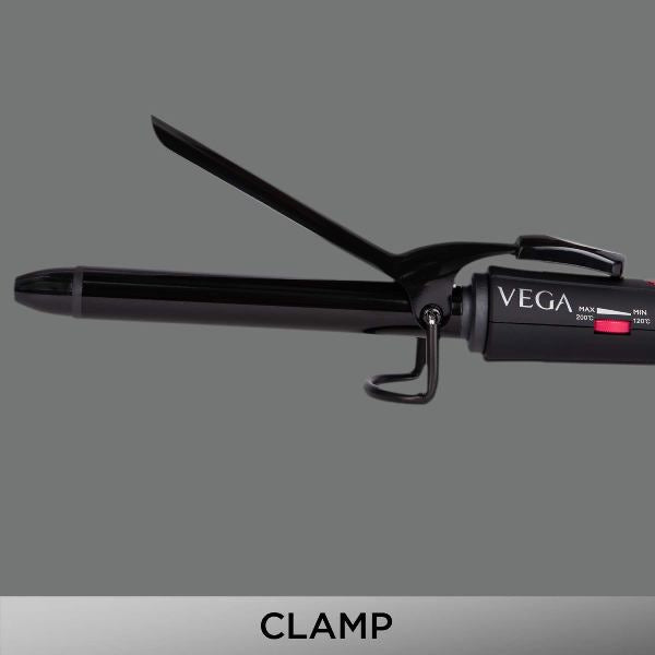 Vega Smooth Curl VHCH-03 Hair CurlerManufacturer/Brand warranty applicable. Kindly retain the original sondaryaminvoice copy to avail warranty service.
25mm barrel
Chrome Plates with ceramic coating, Sondaryam AppliancesVega Smooth Curl VHCH-03 Hair Curler