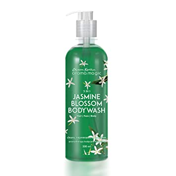 Aroma Magic 3 In 1 Jasmine Blossom Bodywash (Hair- Face- Body)
sondaryam is the leading name in the chain of cosmetics  in jaipur . , sondaryam  has been a pioneer in delivering top quality genuine products in all categories. Sondaryam PERSONAL CARE1 Jasmine Blossom Bodywash (Hair- Face- Body)