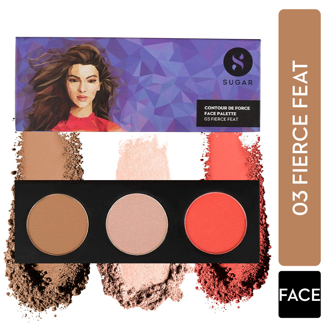 SUGAR Contour De Force Face Palette