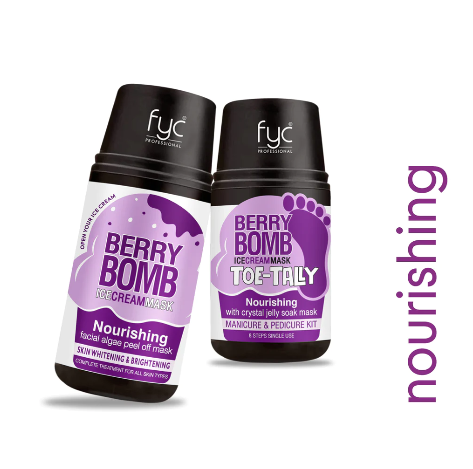 FYC Berry Bomb Facial Kit & Mani Pedi Combosondaryam is the leading name in the chain of cosmetics and departmental stores in jaipur . , sondaryam has been a pioneer in delivering top quality genuine productSondaryam FYC Berry Bomb Facial Kit & Mani Pedi Combo