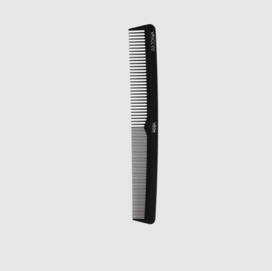 Vega Carbon Cutting Comb-Black Line 6.75" - VPVCC-02Cutting Comb 6.75"-Black LineSondaryam Vega Carbon Cutting Comb-Black Line 6