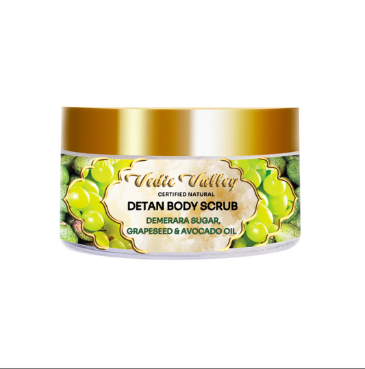 VEDIC VALLEY DemeraraSUGAR  Detan Body Scrubsondaryam is the leading name in the chain of cosmetics  in jaipur . , sondaryam  has been a pioneer in delivering top quality genuine products in all categories. AlSondaryam VEDIC VALLEY DemeraraSUGAR Detan Body Scrub