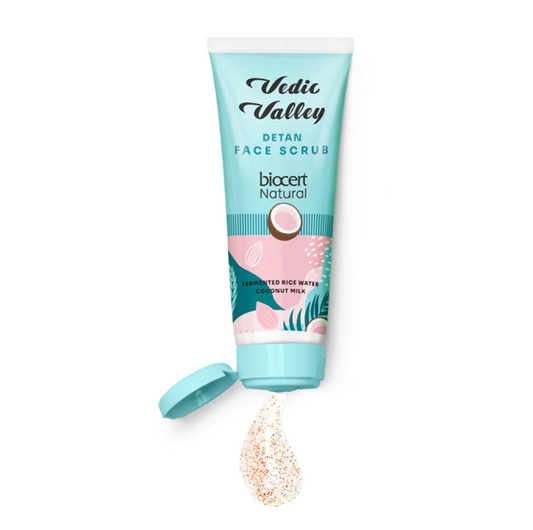 VEDIC VALLEY DETAN FACE SCRUBsondaryam is the leading name in the chain of cosmetics and departmental stores in jaipur . , sondaryam  has been a pioneer in delivering top quality genuine productSondaryam VEDIC VALLEY DETAN FACE SCRUB
