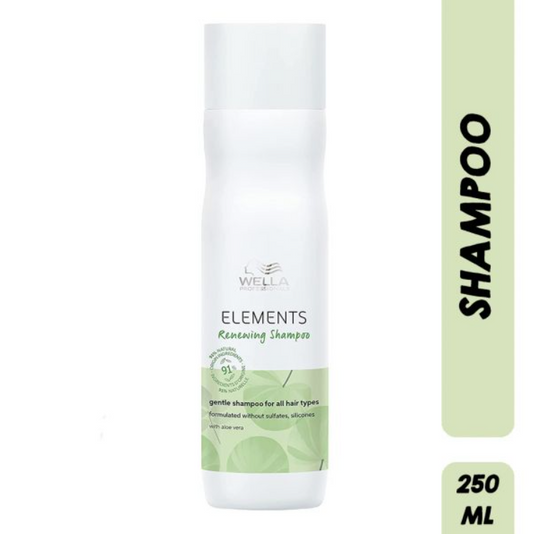 Wella Professionals Elements Renewing SHAMPOO  (250ml)Nourish, repair, and protect hair with Wella Professionals Elements Renewing Shampoo. This professional hair care product provides maximum keratin protection thanks Sondaryam Wella Professionals Elements Renewing SHAMPOO (250ml)