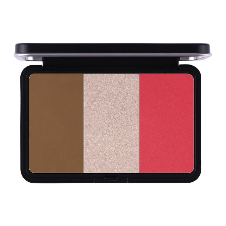 FOREVER 52 Glambo Contour/Highlighter/Blush Palettesondaryam is the leading name in the chain of cosmetics and departmental stores in jaipur . , sondaryam  has been a pioneer in delivering top quality genuine productSondaryam FOREVER 52 Glambo Contour/Highlighter/Blush Palette