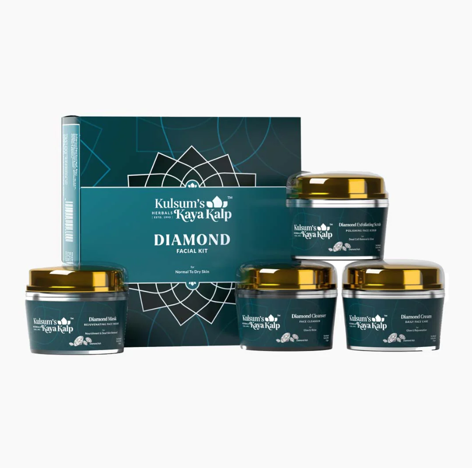 Kulsum's Kayakalp Diamond Facial Kit 15gmsondaryam is the leading name in the chain of cosmetics and departmental stores in jaipur . , sondaryam  has been a pioneer in delivering top quality genuine productSondaryam Kayakalp Diamond Facial Kit 15gm