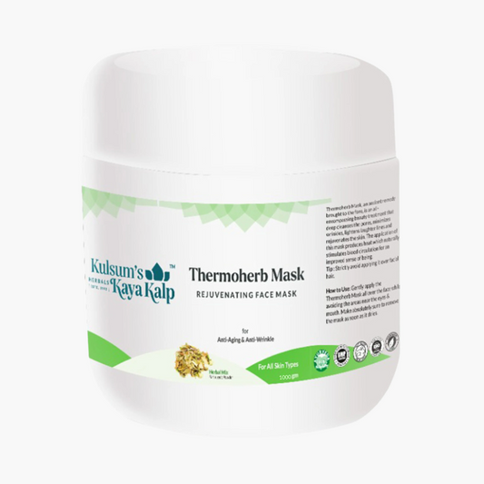 Kulsum's Kayakalp Thermoherb Masksondaryam is the leading name in the chain of cosmetics and departmental stores in jaipur . , sondaryam  has been a pioneer in delivering top quality genuine productSondaryam Kayakalp Thermoherb Mask