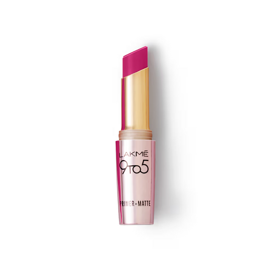 Lakme 9 To 5 Primer + Matte Lipstick - MP4 Plum Picksondaryam is the leading name in the chain of cosmetics and departmental stores in jaipur . , sondaryam  has been a pioneer in delivering top quality genuine productSondaryam 5 Primer + Matte Lipstick - MP4 Plum Pick