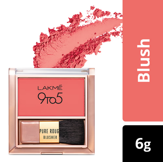 Lakme 9 To 5 Pure Rouge Blusher - Coral Punchsondaryam is the leading name in the chain of cosmetics and departmental stores in jaipur . , sondaryam  has been a pioneer in delivering top quality genuine productSondaryam Make up5 Pure Rouge Blusher - Coral Punch