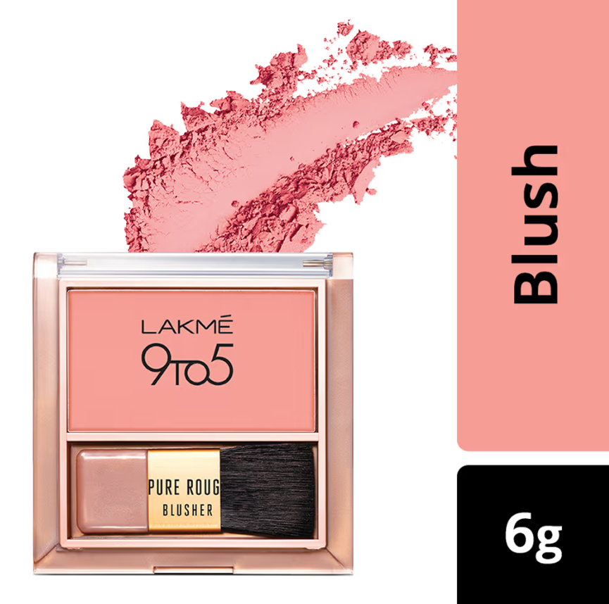Lakme 9 To 5 Pure Rouge Blusher - Nude Flushsondaryam is the leading name in the chain of cosmetics and departmental stores in jaipur . , sondaryam has been a pioneer in delivering top quality genuine productSondaryam Make up5 Pure Rouge Blusher - Nude Flush