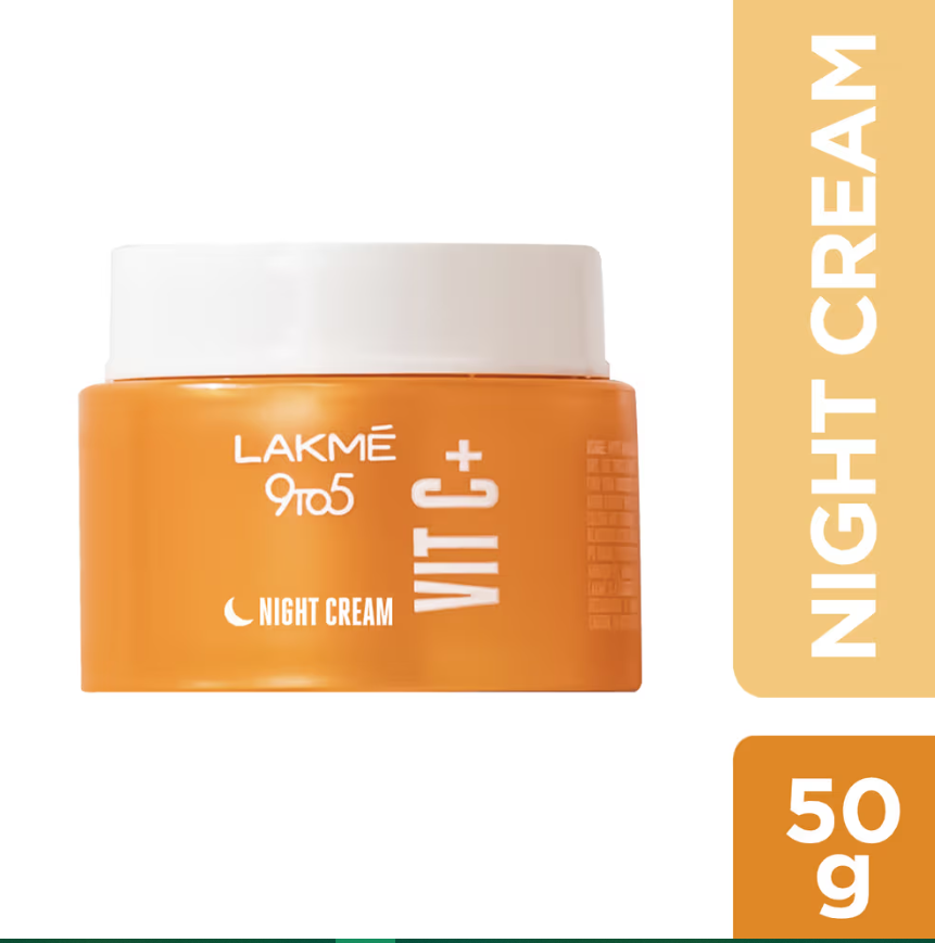 Lakme 9To5 Vitamin C+ Night Creamsondaryam is the leading name in the chain of cosmetics and departmental stores in jaipur . , sondaryam has been a pioneer in delivering top quality genuine productSondaryam Lakme 9To5 Vitamin