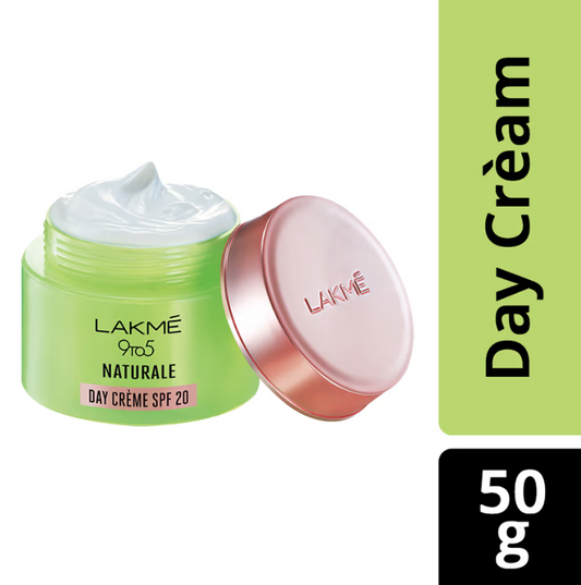 Lakme 9 to 5 Naturale Day Creme SPF 20 With Pure Aloe Verasondaryam is the leading name in the chain of cosmetics and departmental stores in jaipur . , sondaryam  has been a pioneer in delivering top quality genuine productSondaryam 5 Naturale Day Creme SPF 20
