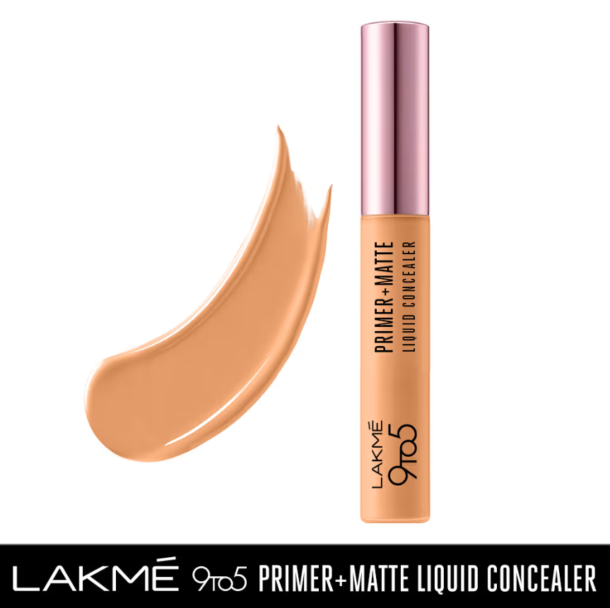 Lakme 9to5 Primer + Matte Liquid Concealer - 16 Sandsondaryam is the leading name in the chain of cosmetics and departmental stores in jaipur . , sondaryam  has been a pioneer in delivering top quality genuine productSondaryam Lakme 9to5 Primer + Matte Liquid Concealer - 16 Sand