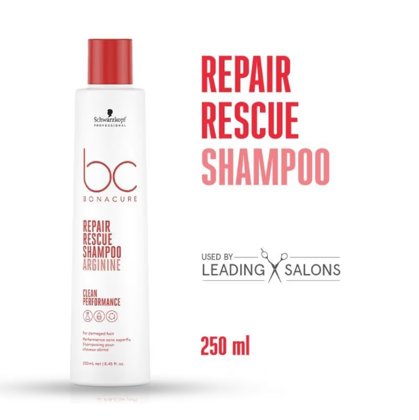 Schwarzkopf Professional Bonacure Repair Rescue Shampoo With Argininesondaryam is the leading name in the chain of cosmetics in jaipur . , sondaryam has been a pioneer in delivering top quality genuine products in all categories. AlSondaryam Schwarzkopf Professional Bonacure Repair Rescue Shampoo