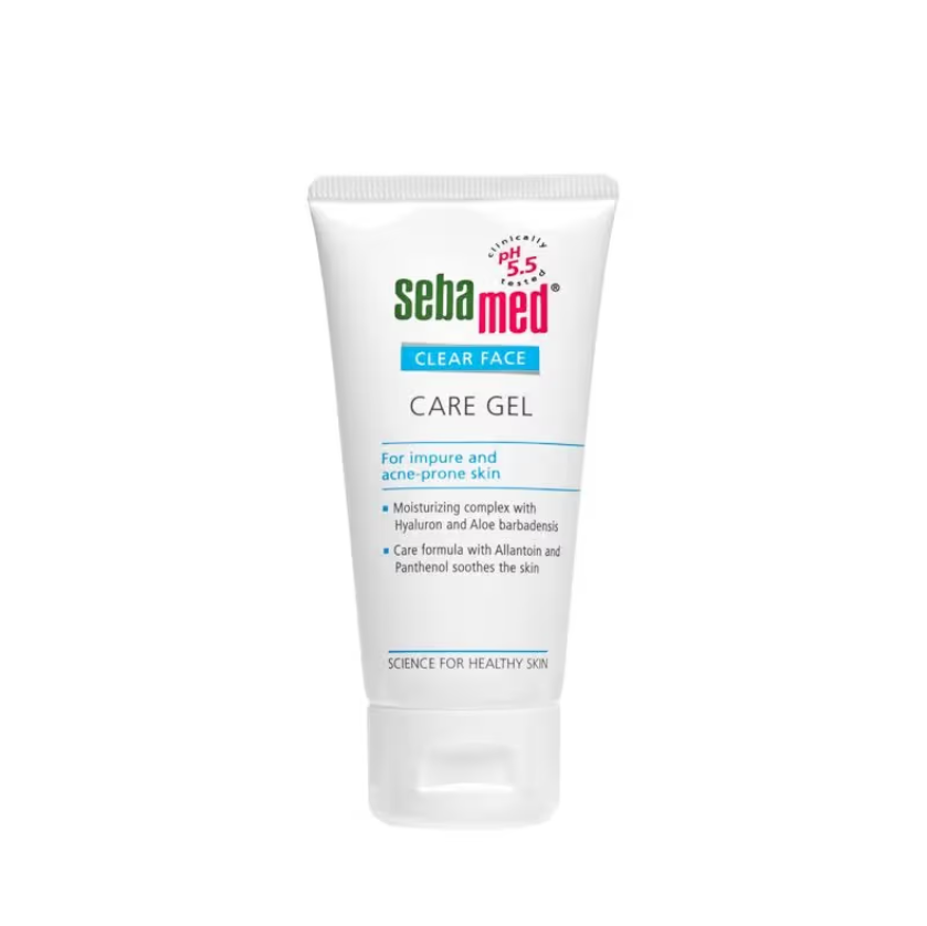 Sebamed Clear Face Care Gel, PH 5.5, Acne Prone Skin, Hyaluron & Aloe sondaryam is the leading name in the chain of cosmetics in jaipur . , sondaryam has been a pioneer in delivering top quality genuine products in all categories. AlSondaryam 5, Acne Prone Skin, Hyaluron & Aloe Vera, Water Based Moisturiser