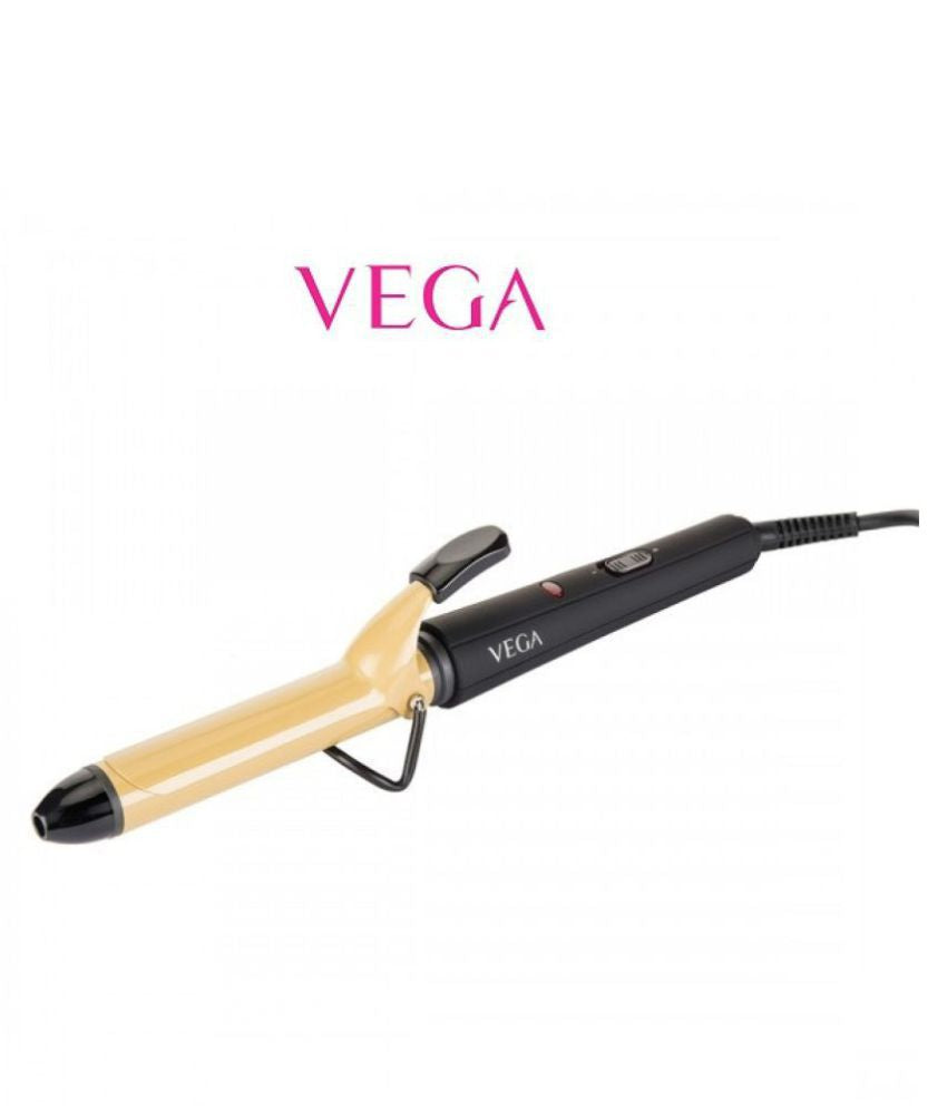 Vega Ease Curl VHCH-02 Hair CurlerManufacturer/Brand warranty applicable. Kindly retain the original Sondaryam invoice copy to avail warranty service.
25mm barrel
Chrome Plates with ceramic coating,Sondaryam Vega Ease Curl VHCH-02 Hair Curler