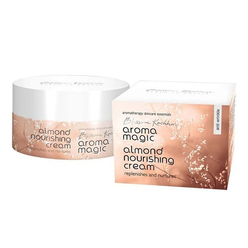 Aroma Magic Almond Nourishing Cream (200gm)
sondaryam is the leading name in the chain of cosmetics  in jaipur . , sondaryam  has been a pioneer in delivering top quality genuine products in all categories. Sondaryam SkinAroma Magic Almond Nourishing Cream (200gm)