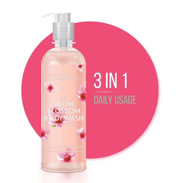 Aroma Magic 3 In 1 Plum Blossom (Hair- Face- Body Wash)
sondaryam is the leading name in the chain of cosmetics  in jaipur . , sondaryam  has been a pioneer in delivering top quality genuine products in all categories. Sondaryam PERSONAL CARE1 Plum Blossom (Hair- Face- Body Wash)