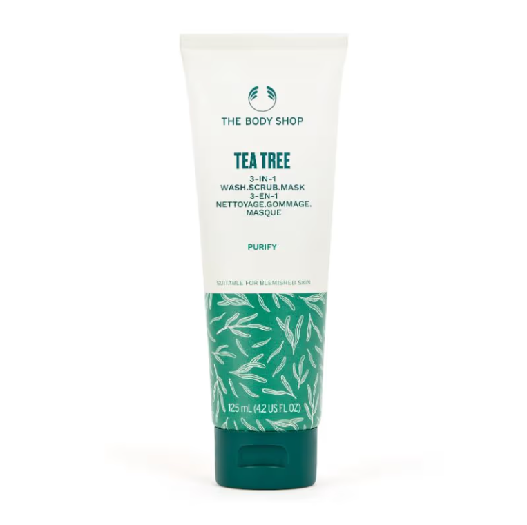 The Body Shop Tea Tree 3IN1 (Wash. Scrub & Mask) (125ml)