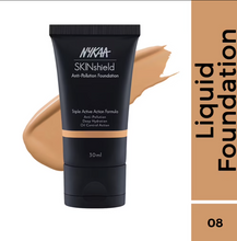 Load image into Gallery viewer, Nykaa SkinShield Anti-Pollution Matte Foundation for Oily Skin
