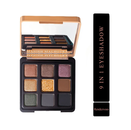 Myglamm Manish Malhotra 9 In 1 Eyeshadow Palette - Soiree (9g)sondaryam is the leading name in the chain of cosmetics and departmental stores in jaipur . , sondaryam  has been a pioneer in delivering top quality genuine productSondaryam 1 Eyeshadow Palette - Soiree (9g)