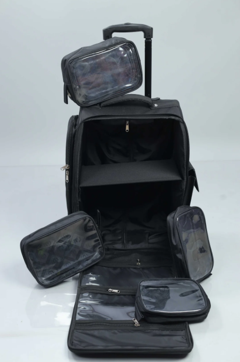 TROLLEY VANITY MAKEUP BAG KITsondaryam is the leading name in the chain of cosmetics  in jaipur . , sondaryam  has been a pioneer in delivering top quality genuine products in all categories. AlSondaryam TROLLEY VANITY MAKEUP BAG KIT