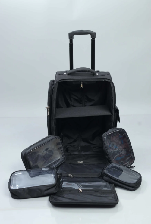 TROLLEY VANITY MAKEUP BAG KITsondaryam is the leading name in the chain of cosmetics  in jaipur . , sondaryam  has been a pioneer in delivering top quality genuine products in all categories. AlSondaryam TROLLEY VANITY MAKEUP BAG KIT