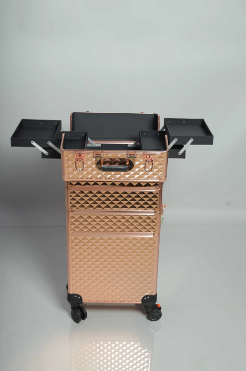 TROLLEY VANITY MAKEUP KIT  (4)sondaryam is the leading name in the chain of cosmetics  in jaipur . , sondaryam  has been a pioneer in delivering top quality genuine products in all categories. AlSondaryam TROLLEY VANITY MAKEUP KIT (4)