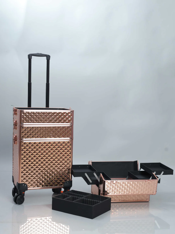 TROLLEY VANITY MAKEUP KIT  (4)sondaryam is the leading name in the chain of cosmetics  in jaipur . , sondaryam  has been a pioneer in delivering top quality genuine products in all categories. AlSondaryam TROLLEY VANITY MAKEUP KIT (4)