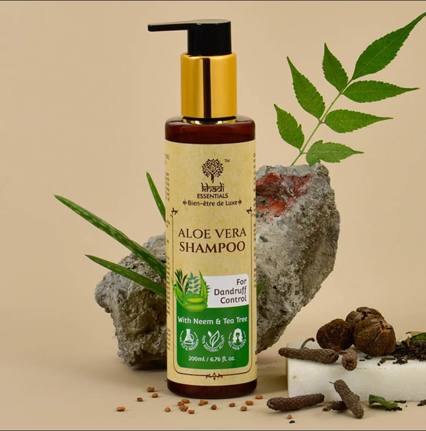 KHADI Aloe, Neem & Tea Tree Shampoo , 200ml