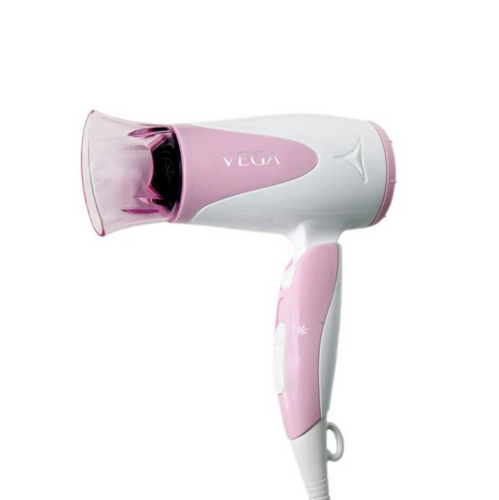 VEGA Blooming Air 1000 Hair Dryer - VHDH-05The Vega Blooming Air 1000W hair dryer lets you do wonderful hair styling on the go. This hair dryer has a unique feature of hot and cold air flow setting which alloSondaryam VEGA Blooming Air 1000 Hair Dryer - VHDH-05