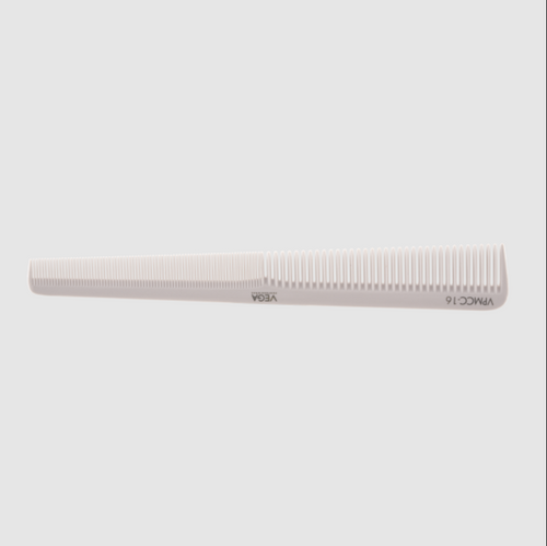 Vega Carbon Barber Comb-White Line - VPMCC-16Barber Comb-White LineSondaryam Vega Carbon Barber Comb-White Line - VPMCC-16