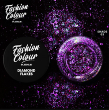 Load image into Gallery viewer, FASHION COLOUR PLATINUM DIAMOND FLAKES,0.25G

