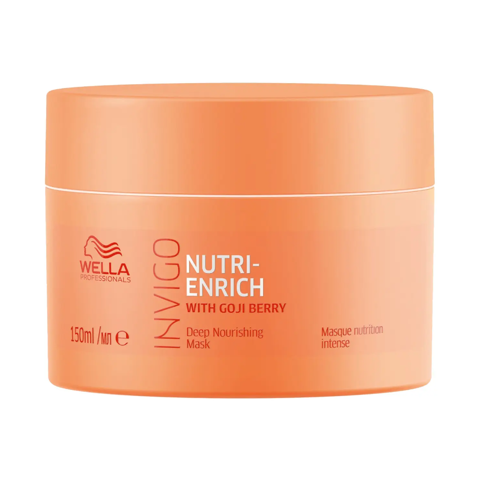 Wella Professionals Invigo Nutri Enrich Deep Nourishing Mask (150ml)sondaryam is the leading name in the chain of cosmetics  in jaipur . , sondaryam  has been a pioneer in delivering top quality genuine products in all categories. AlSondaryam Wella Professionals Invigo Nutri Enrich Deep Nourishing Mask (150ml)