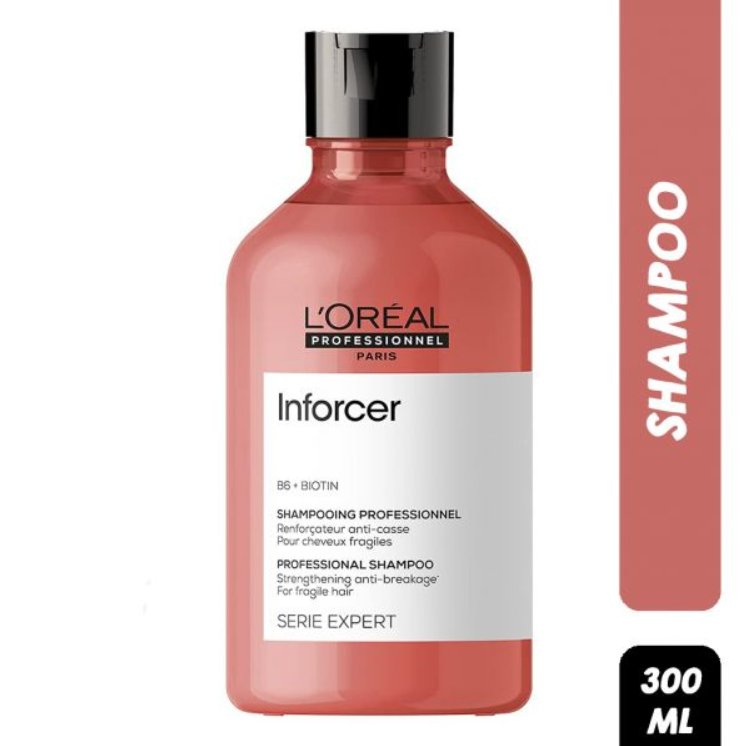 L'Oreal Professionnel Serie Expert Inforcer Strengthening Shampoo with Vitamin B6 & Biotin (300ml)