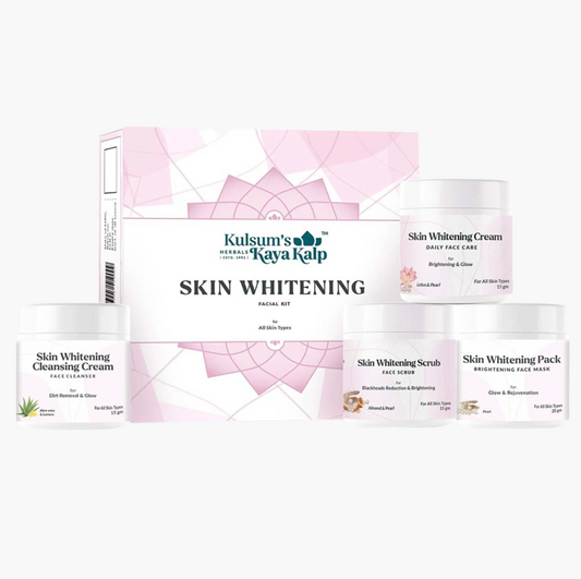 Kulsum's Kayakalp Skin Whitening Facial Kitsondaryam is the leading name in the chain of cosmetics and departmental stores in jaipur . , sondaryam  has been a pioneer in delivering top quality genuine productSondaryam Kayakalp Skin Whitening Facial Kit