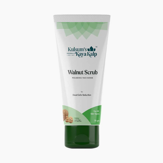 Kulsum's Kayakalp Walnut Face Scrubsondaryam is the leading name in the chain of cosmetics and departmental stores in jaipur . , sondaryam  has been a pioneer in delivering top quality genuine productSondaryam Kayakalp Walnut Face Scrub