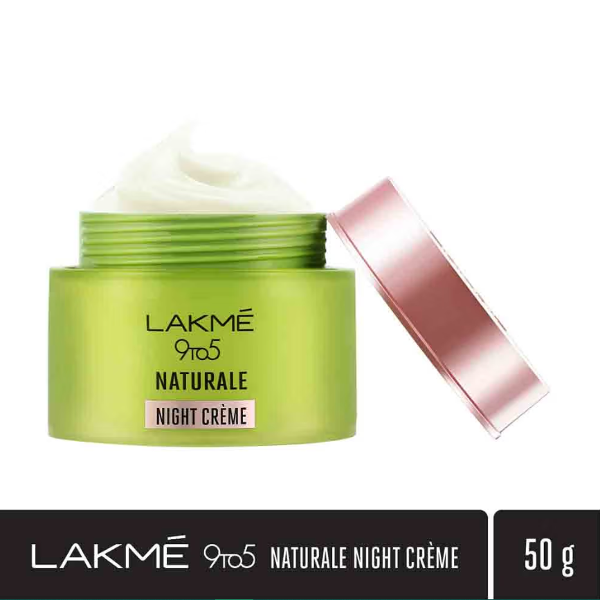 Lakme 9 to 5 Naturale Night Cremesondaryam is the leading name in the chain of cosmetics and departmental stores in jaipur . , sondaryam  has been a pioneer in delivering top quality genuine productSondaryam 5 Naturale Night Creme