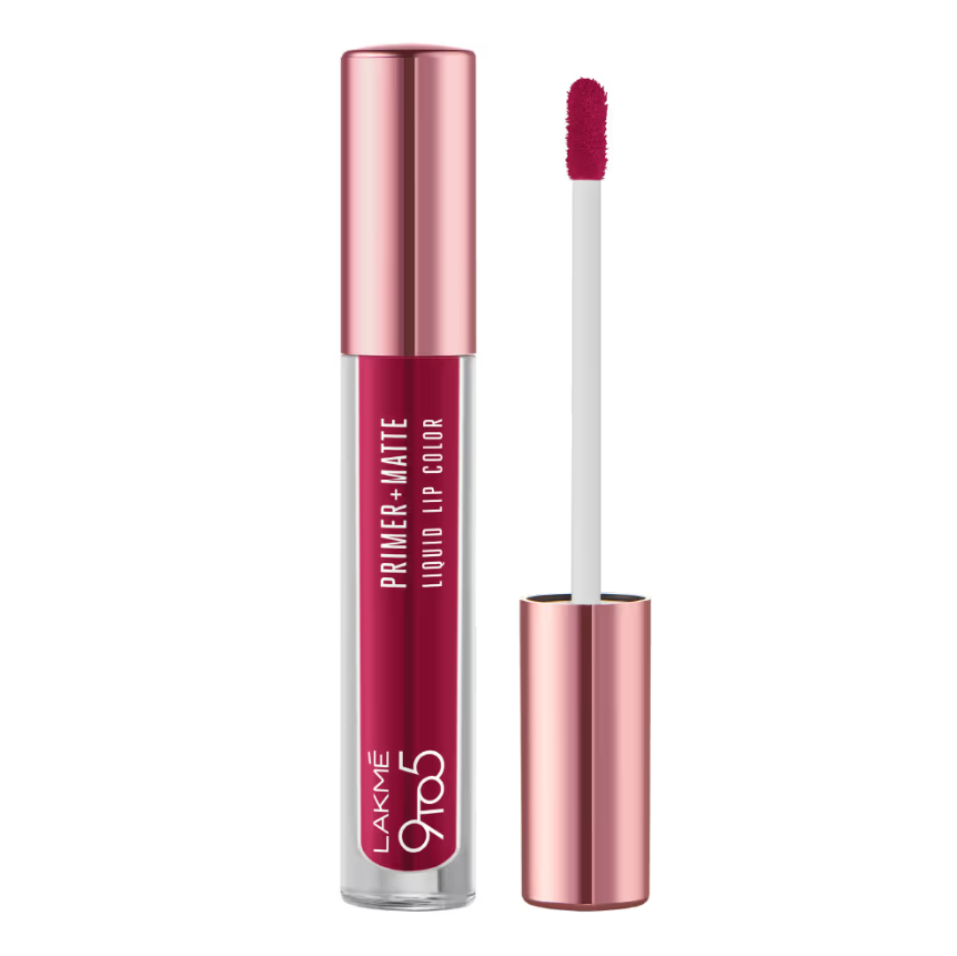 Lakme 9to5 P + M Liquid Lip Color - MP6 Hot Pink