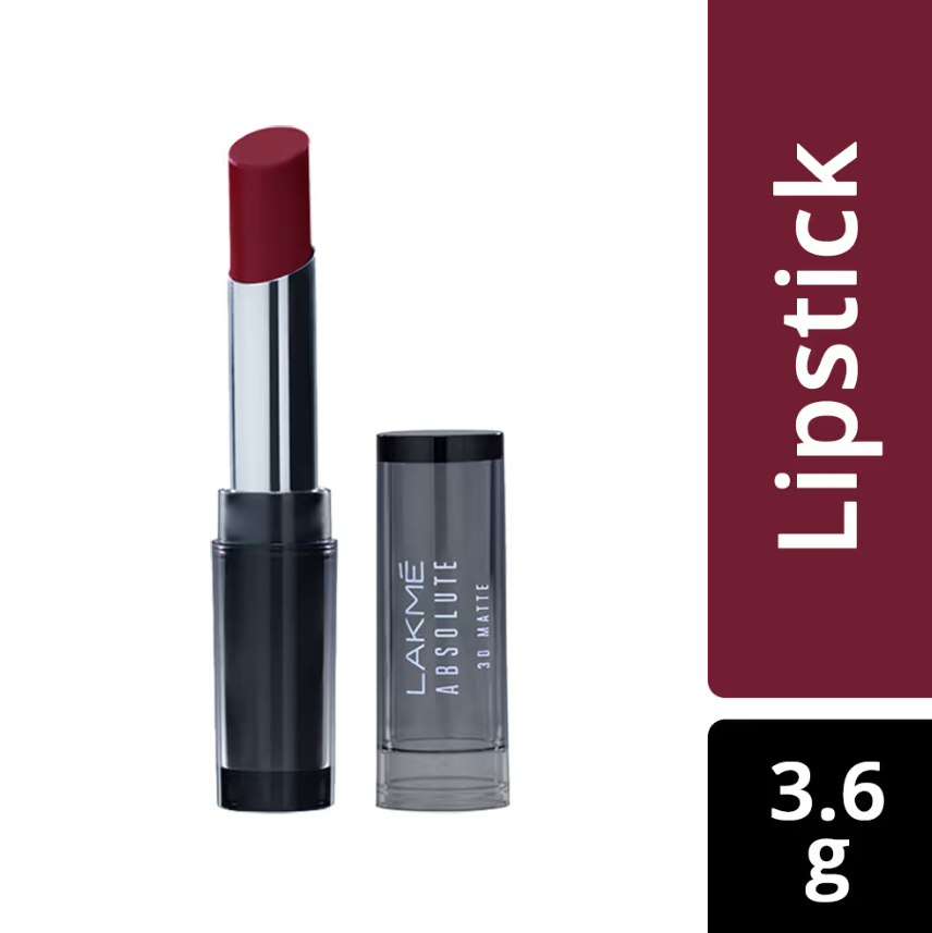 Lakme Absolute 3D Lipstick - Wine Whispersondaryam is the leading name in the chain of cosmetics and departmental stores in jaipur . , sondaryam  has been a pioneer in delivering top quality genuine productSondaryam Lakme Absolute 3D Lipstick - Wine Whisper