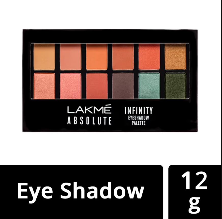 Lakme Absolute Infinity Eye Shadow Palette - Coral Sunsetsondaryam is the leading name in the chain of cosmetics and departmental stores in jaipur . , sondaryam  has been a pioneer in delivering top quality genuine productSondaryam Lakme Absolute Infinity Eye Shadow Palette - Coral Sunset
