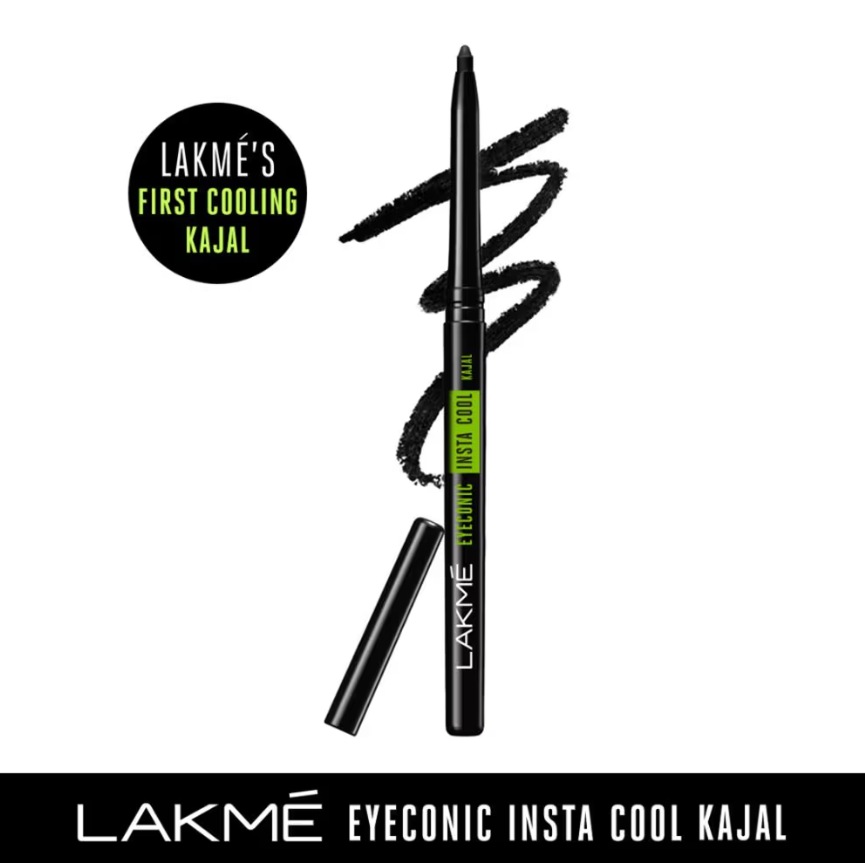 Lakme Eyeconic Insta Cool Kajal - Blacksondaryam is the leading name in the chain of cosmetics and departmental stores in jaipur . , sondaryam  has been a pioneer in delivering top quality genuine productSondaryam Lakme Eyeconic Insta Cool Kajal - Black