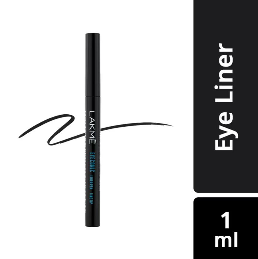 Lakme Eyeconic Liner Pen Fine Tip - Deep Blacksondaryam is the leading name in the chain of cosmetics and departmental stores in jaipur . , sondaryam  has been a pioneer in delivering top quality genuine productSondaryam Lakme Eyeconic Liner Pen Fine Tip - Deep Black