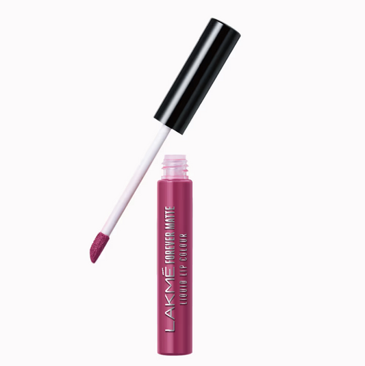 Lakme Forever Matte Liquid Lip Color - FUCHSIA CHICsondaryam is the leading name in the chain of cosmetics and departmental stores in jaipur . , sondaryam  has been a pioneer in delivering top quality genuine productSondaryam Lakme Forever Matte Liquid Lip Color - FUCHSIA CHIC