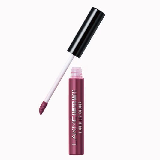 Lakme Forever Matte Liquid Lip Color - MAUVE ECSTASYsondaryam is the leading name in the chain of cosmetics and departmental stores in jaipur . , sondaryam  has been a pioneer in delivering top quality genuine productSondaryam Lakme Forever Matte Liquid Lip Color - MAUVE ECSTASY